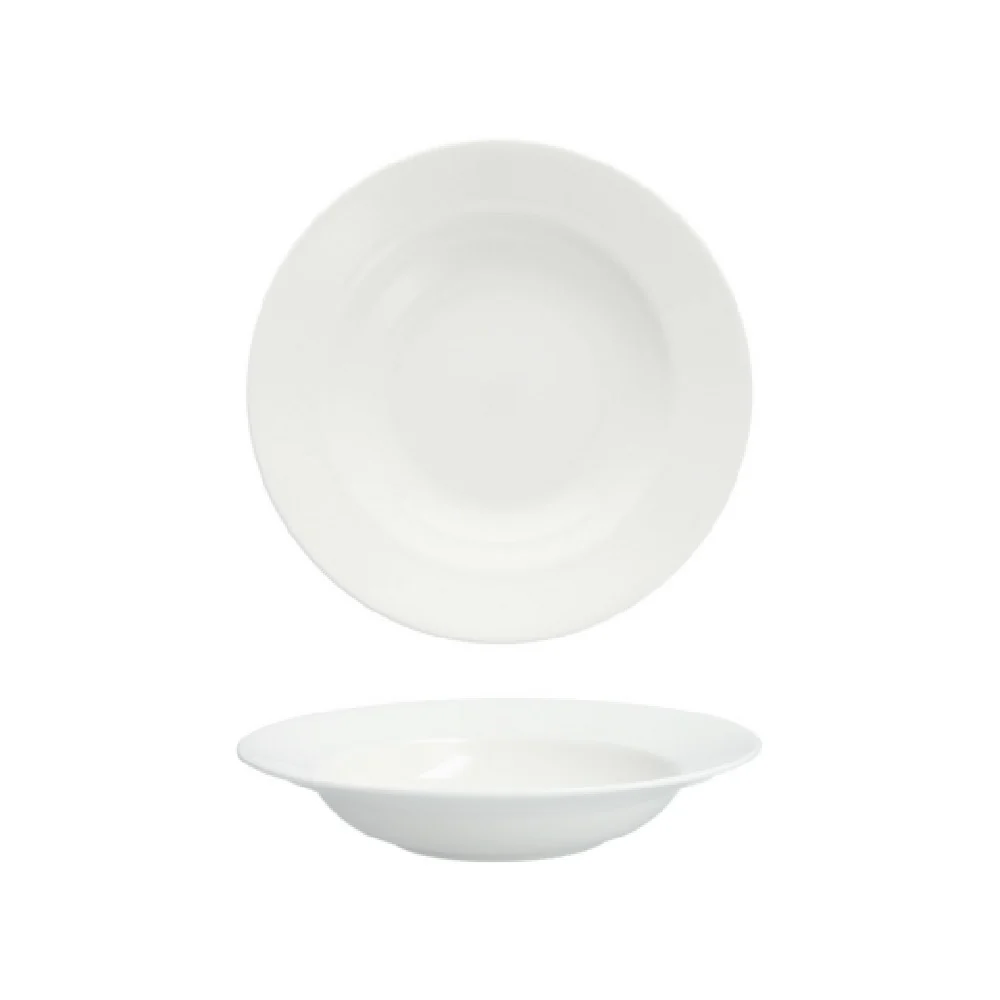 Fortessa 7300.FFD.09 9.5 Inch 13 Oz Soup Bowl Non Embossed Rim White Fortessa 7300.FFD.09 9.5 Inch 13 Oz Soup Bowl Non Embossed Rim White
