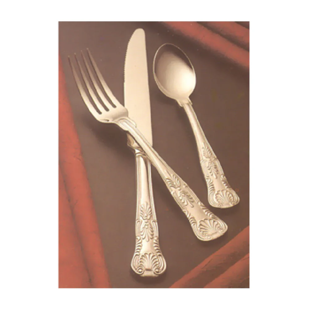 Bon Chef S2703S 7.19 Inch Kings Soup and Dessert Spoon Silverplated Bon Chef S2703S 7.19 Inch Kings Soup and Dessert Spoon Silverplated