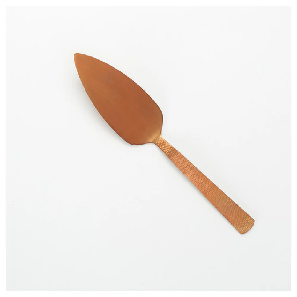 American Metalcraft BVHP10 10 Inch Pie Server Hammered Vintage Bronze Finish Stainless Steel