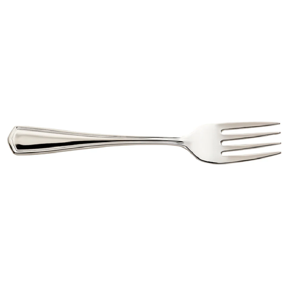 1880 Hospitality 2305FSLF 6-5/8 Inch Salad Pastry Fork Fluted Border Stainless Steel