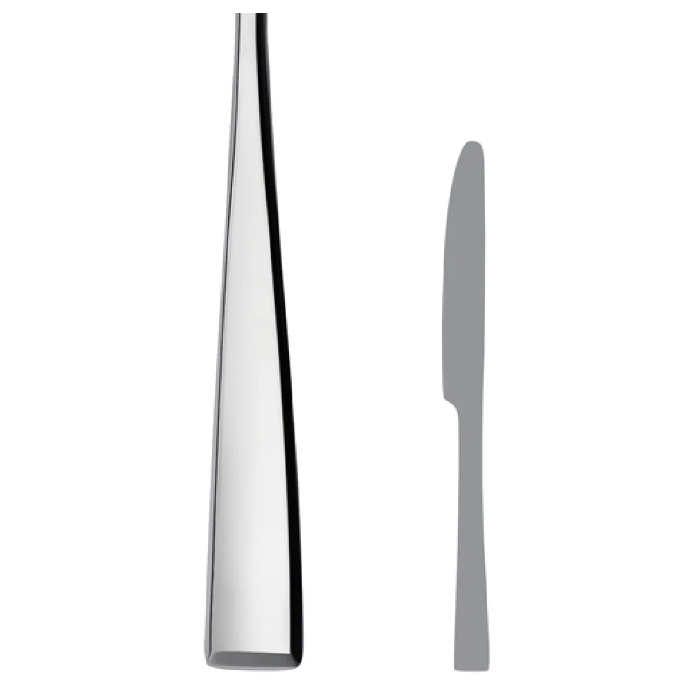 Steelite 5740SX051 7-7/8 Inch Dessert Knife 13/0 Stainless Steel with Polished Finish