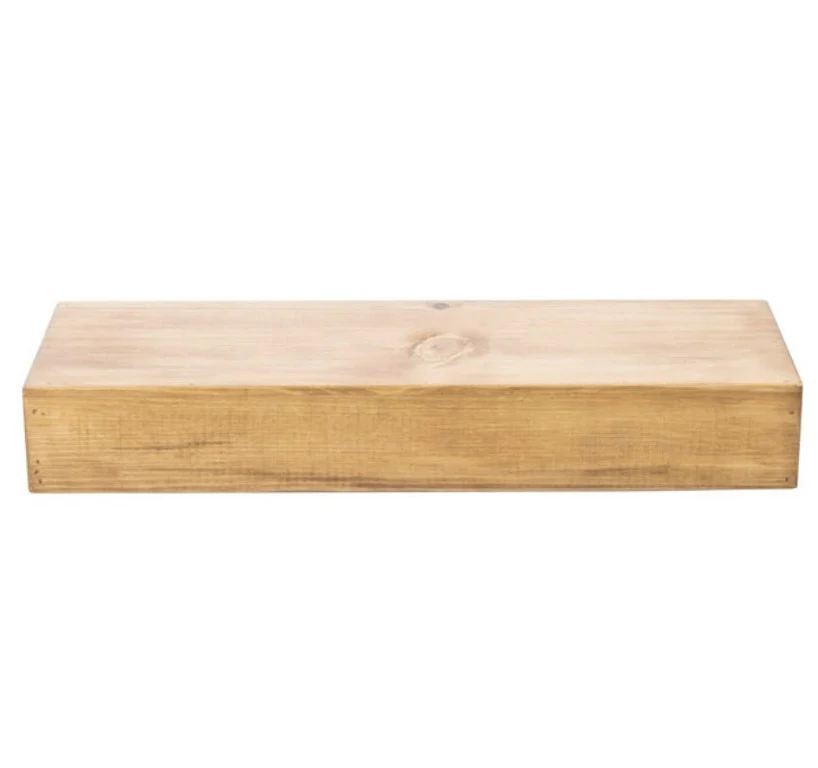 Cal Mil 166-3-99 20 Inch Madera Display Riser Wood Rustic Pine Flip Tray