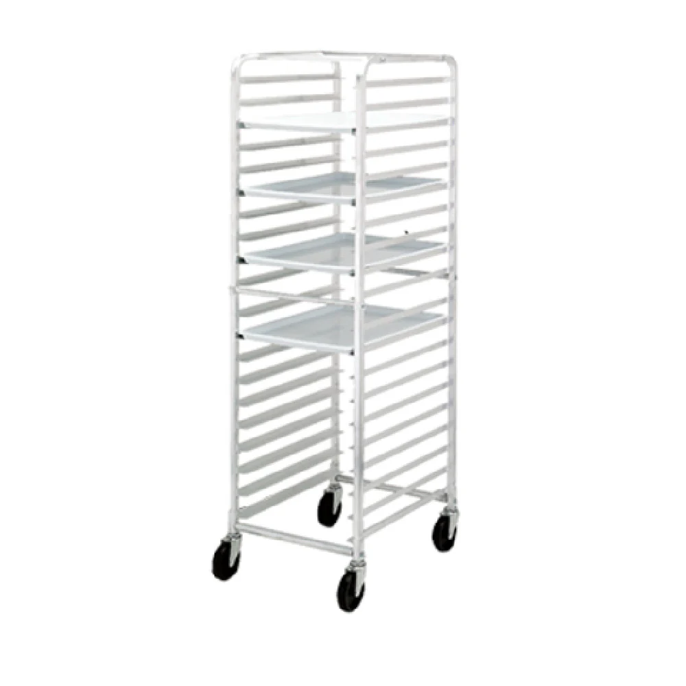 Channel HDKD20 20.5 Inch Bun Pan Rack Knock Down Aluminum Construction