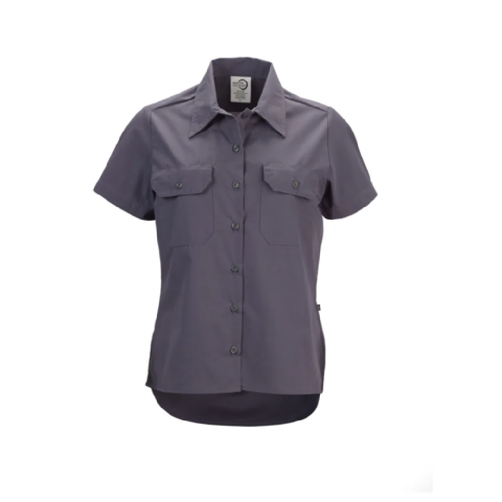 Mercer Culinary M60350GY1X Women's Utility Cook's Shirt with Traditional Buttons Gray Mercer Culinary M60350GY1X Women's Utility Cook's Shirt with Traditional Buttons Gray
