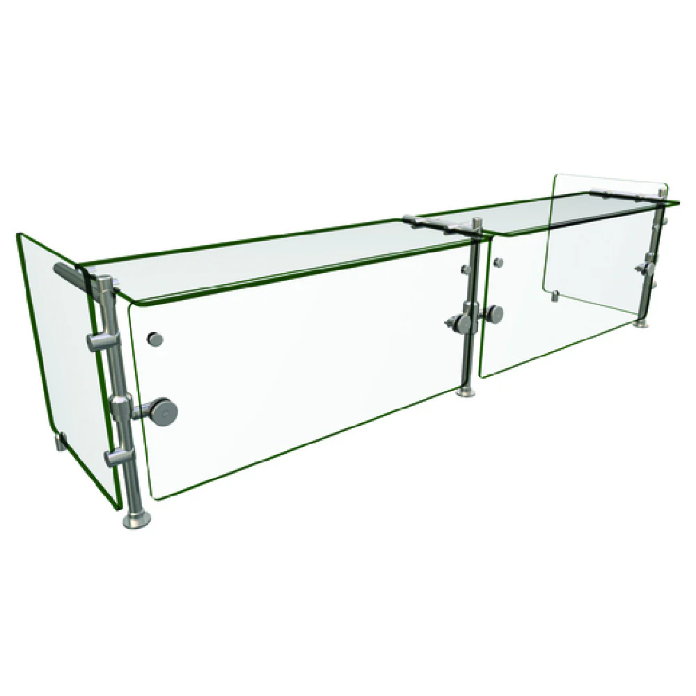 Hatco ORBIT900-07224 72 Inch Flav-R-Shield Full Service Sneeze Guard Made in USA Hatco ORBIT900-07224 72 Inch Flav-R-Shield Full Service Sneeze Guard Made in USA