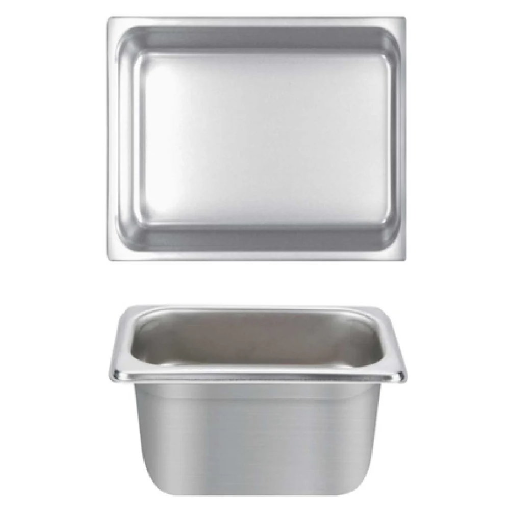 Thunder Group STPA4124 12 Inch Steam Table Pan 25 Gauge Anti-jam Stainless Steel