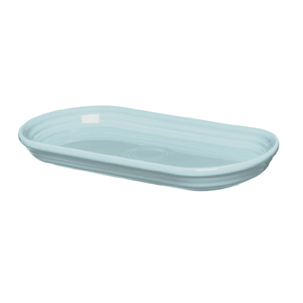 Steelite HL412349 12 Inch China Tray Oval Fiesta Sky - 6 Packs