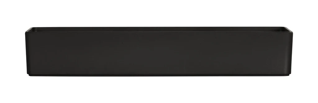 Cal Mil 24004-186-13 18 Inch Rectangular Bowl Dishwasher Safe Melamine Black Cal Mil 24004-186-13 18 Inch Rectangular Bowl Dishwasher Safe Melamine Black