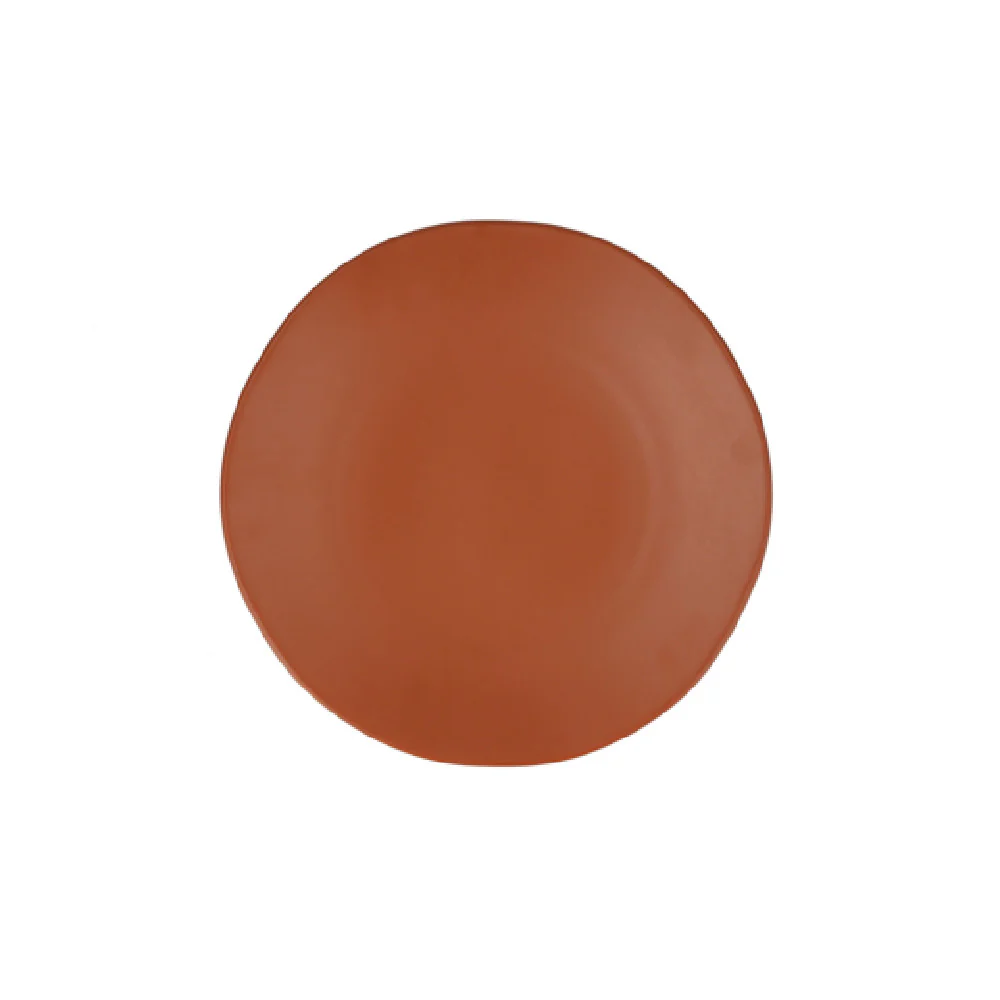 Fortessa STN.8000.9.02 8 Inch Round Heirloom Terracotta Salad Plate Ceramic Fortessa STN.8000.9.02 8 Inch Round Heirloom Terracotta Salad Plate Ceramic