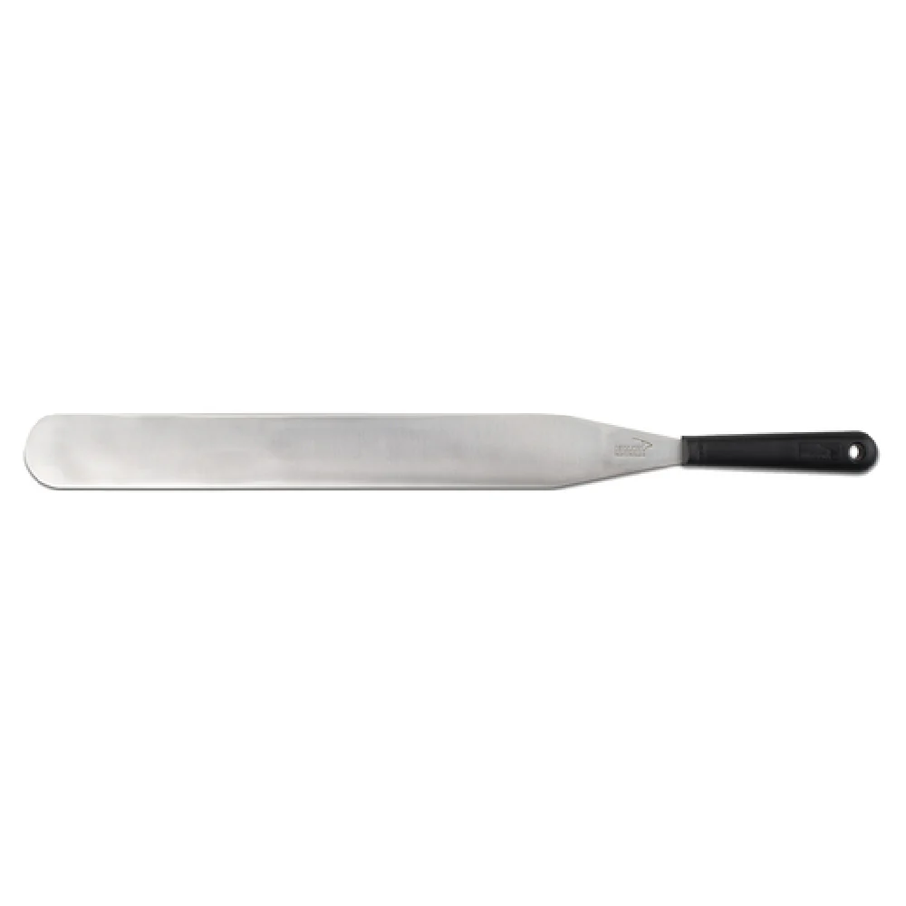 JB Prince B970 40 15-1/2 Inch Stainless Steel Flexible Spatula Black Plastic Handle JB Prince B970 40 15-1/2 Inch Stainless Steel Flexible Spatula Black Plastic Handle