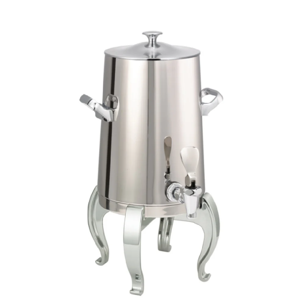 Service Ideas URN15VPSRGCL 12 Inch FlameFree Thermo Urn 1.5 Gallon Stainless Steel with Traditional Spigot