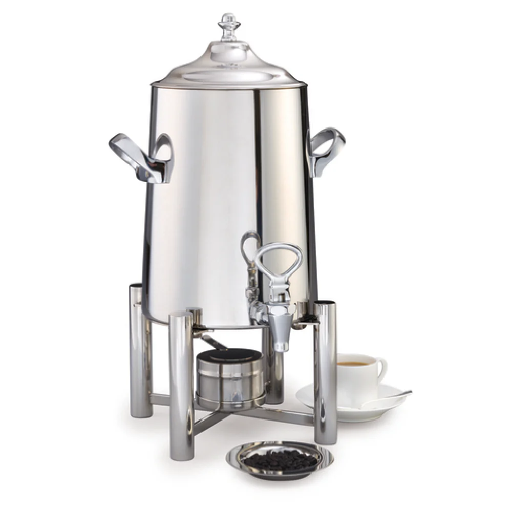 Steelite DW35WSS 15 Inch Beverage Urn 5 Gallon Canned Heat Stainless Steel Steelite DW35WSS 15 Inch Beverage Urn 5 Gallon Canned Heat Stainless Steel