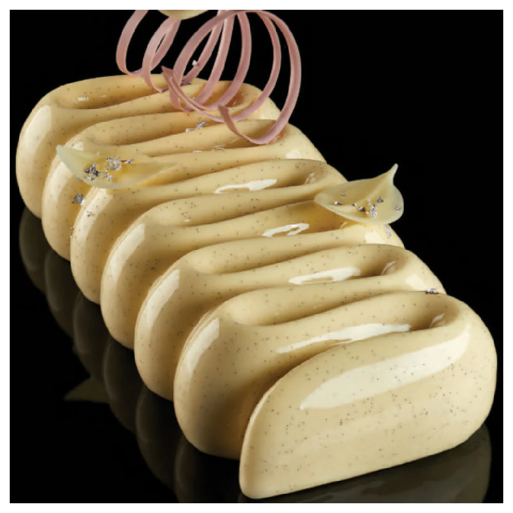 JB Prince MA181 3 Inch Silicone Pastry Mold Made in Italy for Cakes