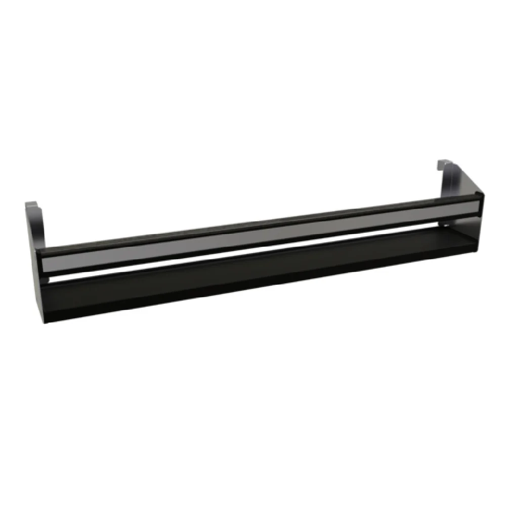 Glastender CSR-42-SR 42 Inch Clip-on Single Speedrail Open Channel Stainless Steel with Sound-deadened Cover Glastender CSR-42-SR 42 Inch Clip-on Single Speedrail Open Channel Stainless Steel with Sound-deadened Cover
