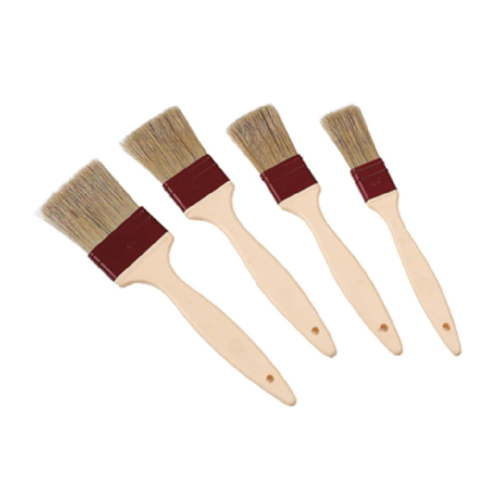 Matfer 116014 10 Inch O.A. 1-1/2 Inch Wide Pastry Brush Composite Handle Natural Bristles