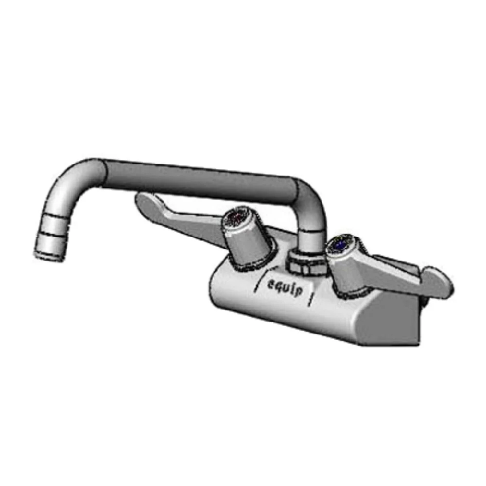 T&S Brass 5F-4WWX10 Faucet 4 Inch Wall Mount with 10 Inch Swing Nozzle T&S Brass 5F-4WWX10 Faucet 4 Inch Wall Mount with 10 Inch Swing Nozzle