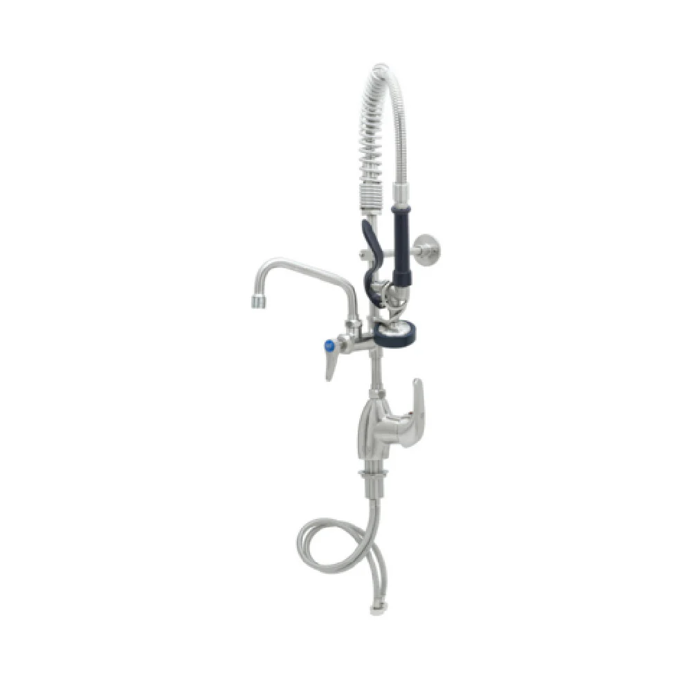 T&S Brass SMPK-2LSN-06 5 Inch Mini Pre-Rinse Faucet with Swing Nozzle