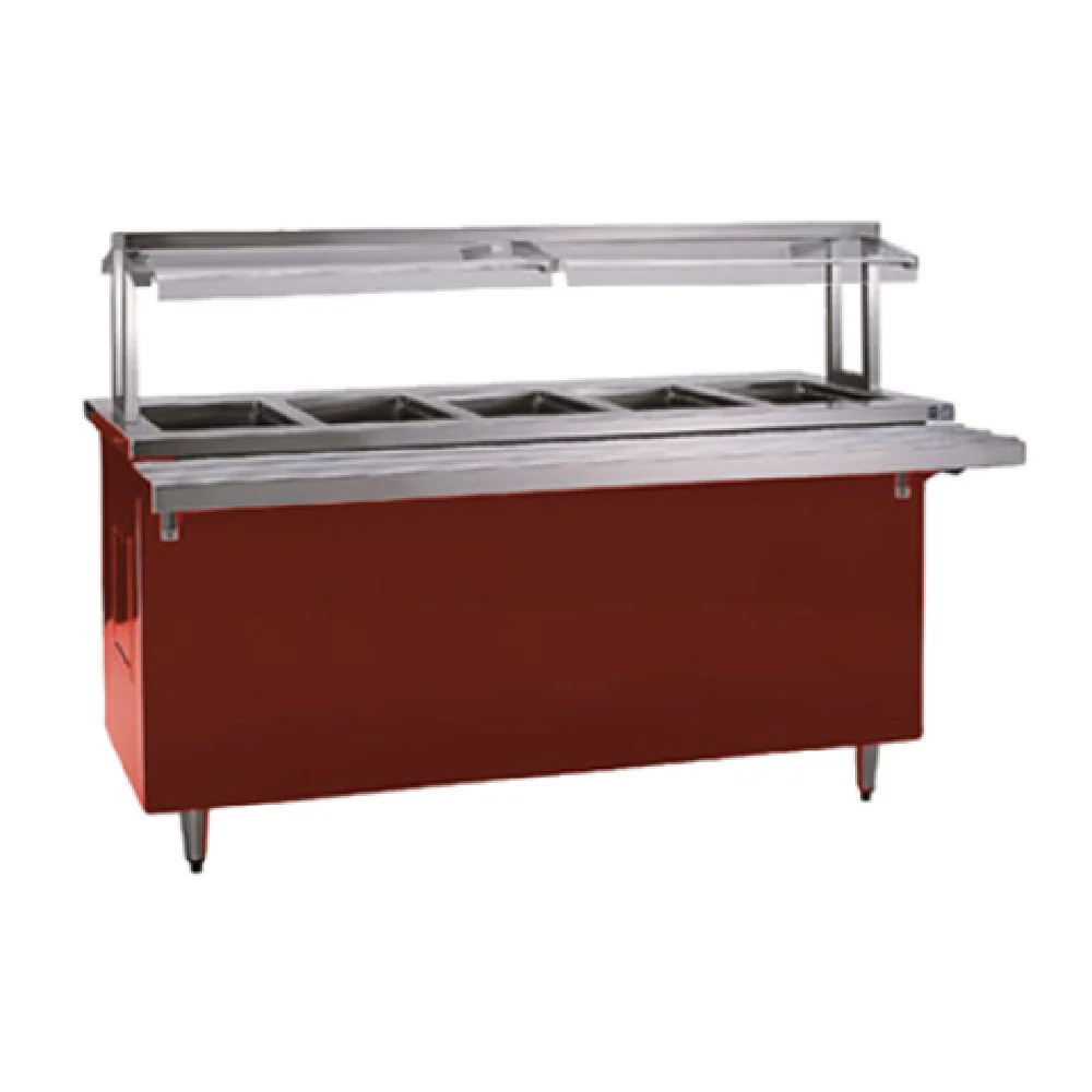 Delfield KCSC-60-EFP 60 Inch Cold Food Serving Counter with Stainless Steel Top