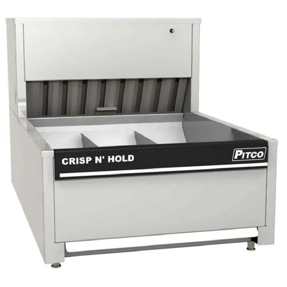 Pitco PCC-14 837 cu Inch Countertop Crisp N Hold French Fry Warmer Stainless Steel