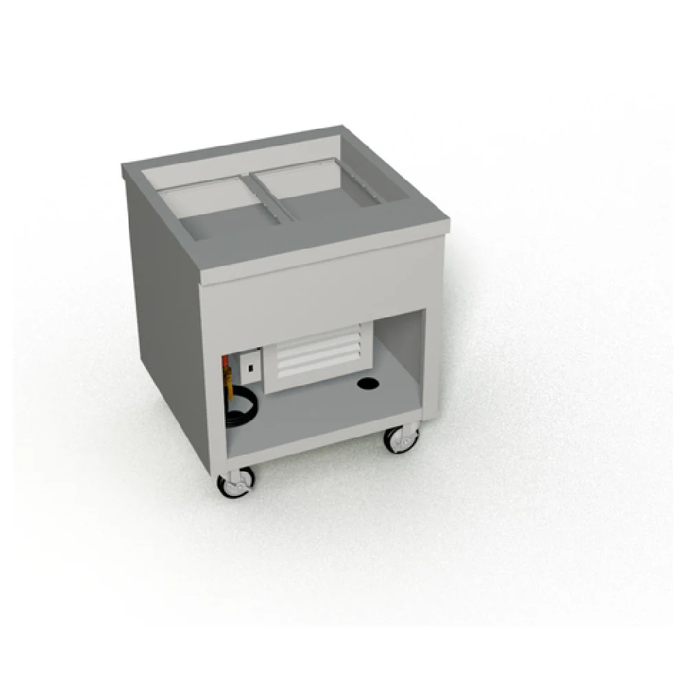 Duke TCM-32PG-N7_217103 32 Inch Mobile Cold Food Unit with Stainless Steel Top