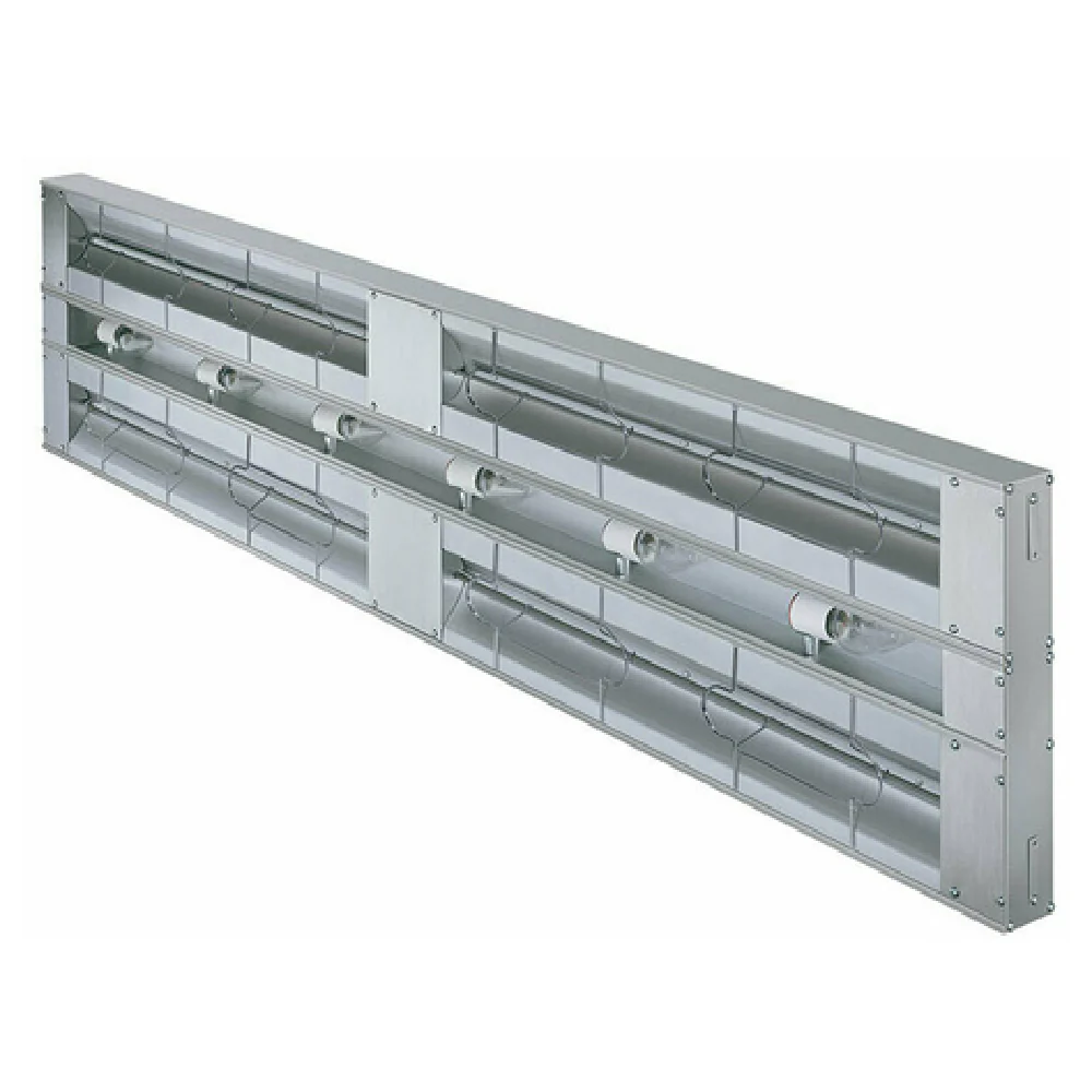 Hatco GRAL-84D6_120-208/60/1 84 Inch Infrared Strip Heater with Lights Aluminum Construction