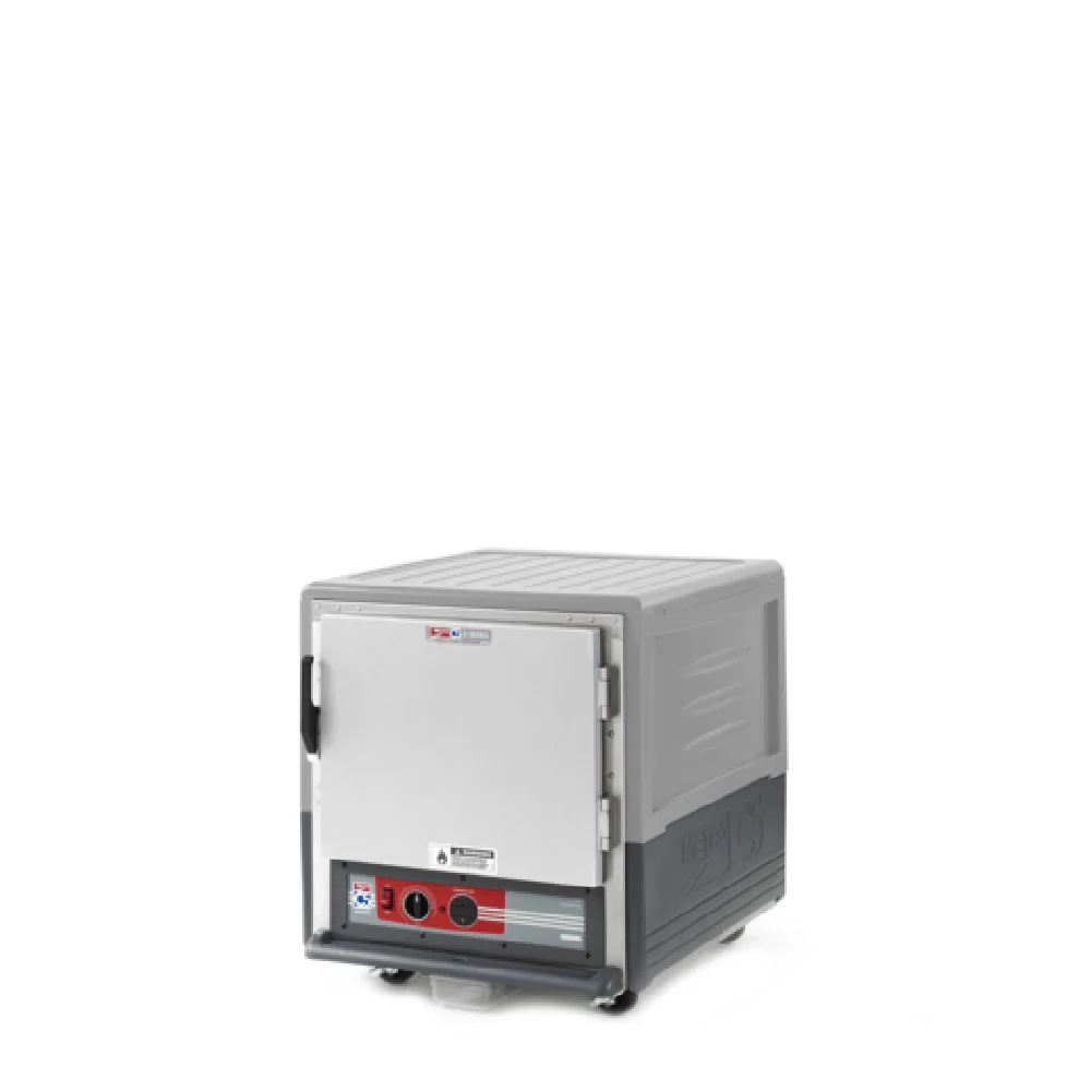 Metro C533-HLFS-L-GYA 28 Inch Heated Cabinet Lower Wattage Mobile with Insulation