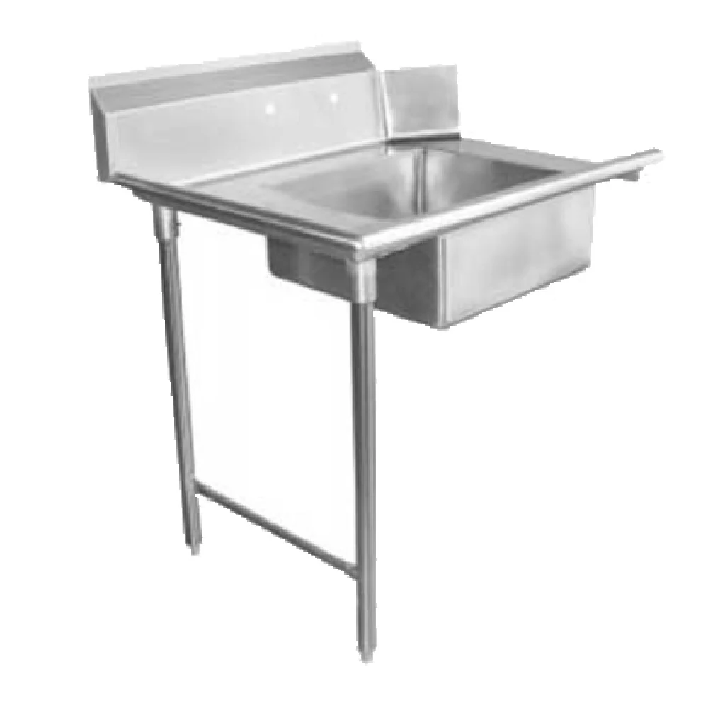 GSW USA DT84S-L 84 Inch Soiled Dishtable Straight Design with Stainless Steel GSW USA DT84S-L 84 Inch Soiled Dishtable Straight Design with Stainless Steel