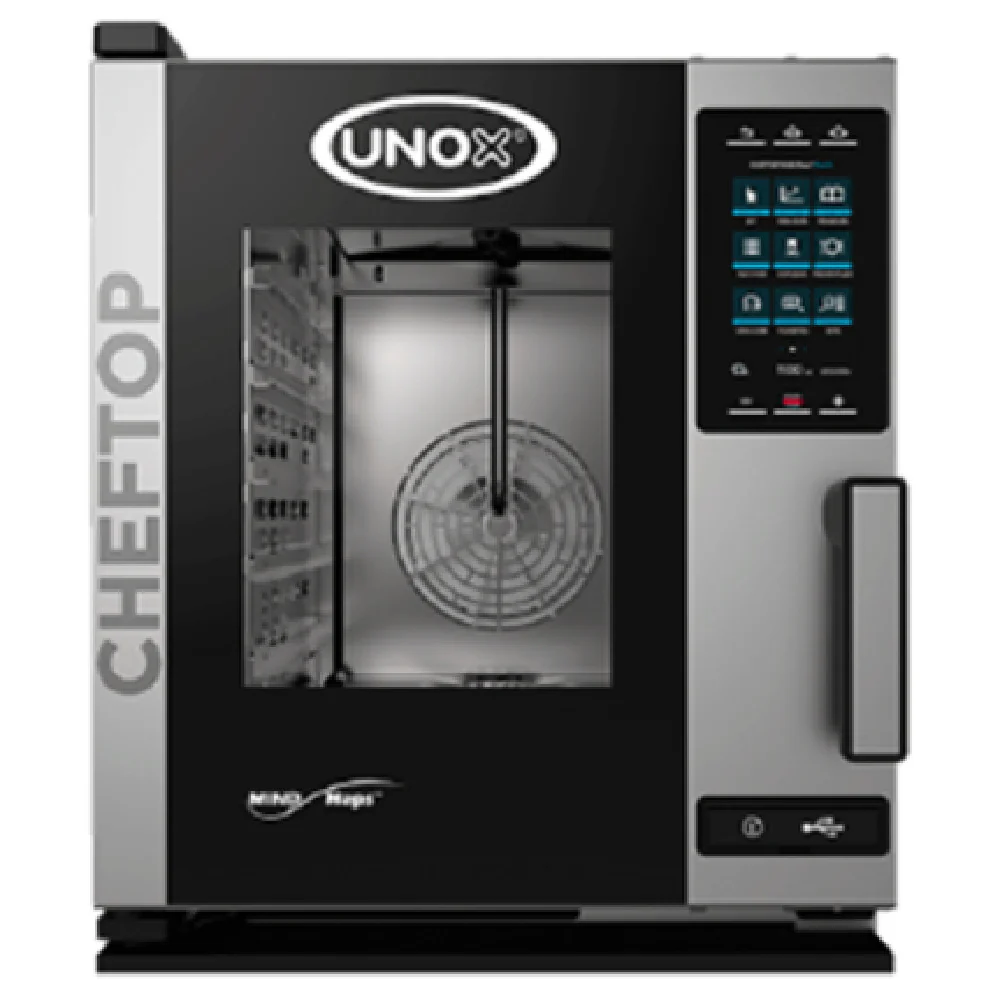 UNOX XACC-0513-EPRM_208-240/60/3 21 Inch Electric Combi Oven with WIFI and USB UNOX XACC-0513-EPRM_208-240/60/3 21 Inch Electric Combi Oven with WIFI and USB