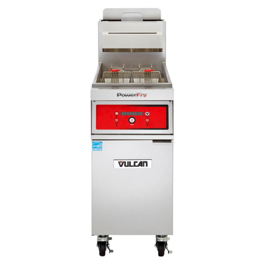 Vulcan 1TR45CF_NAT 15 Inch Deep Fryer Gas 70,000 BTU with Filtration Vulcan 1TR45CF_NAT 15 Inch Deep Fryer Gas 70,000 BTU with Filtration