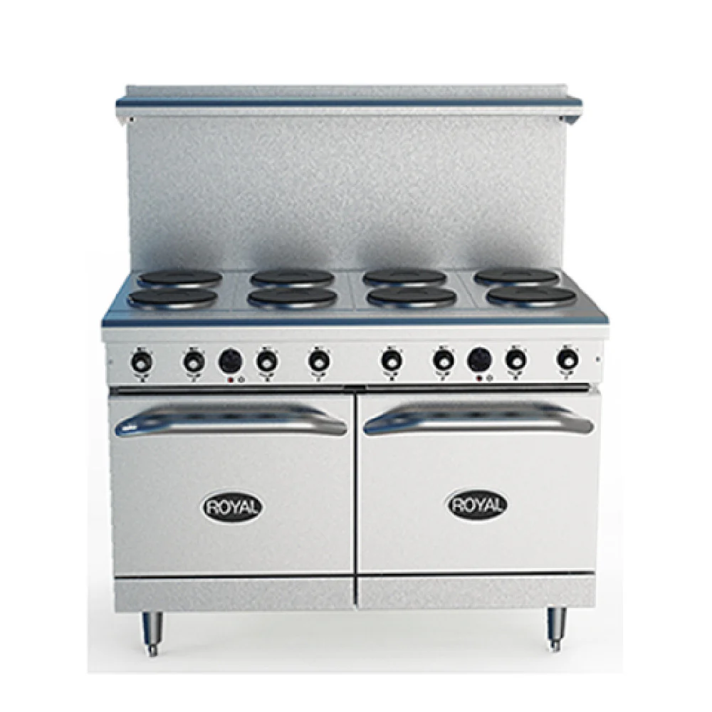 Royal Range Of California RRE-8_208/60/3 Restaurant Range Electric 48