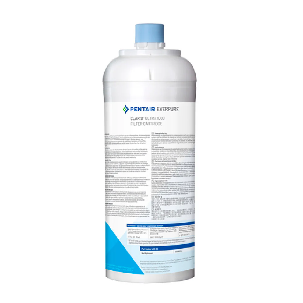 Everpure EV433982 5.35 Inch Claris Ultra 1000 L Replacement Cartridge Removes Particles Taste Odor
