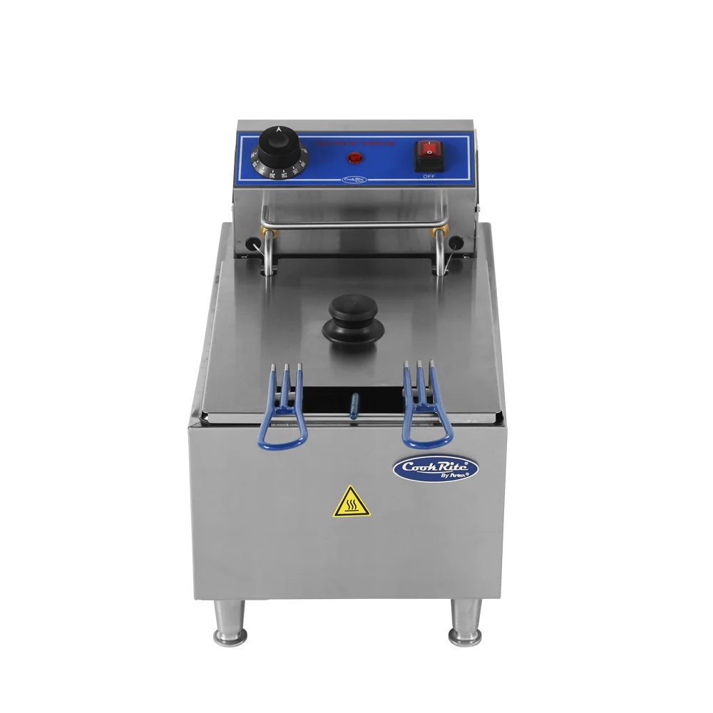 Atosa ACEF-10 11-1/4 Inch Electric Deep Fryer with 2 Baskets Atosa ACEF-10 11-1/4 Inch Electric Deep Fryer with 2 Baskets