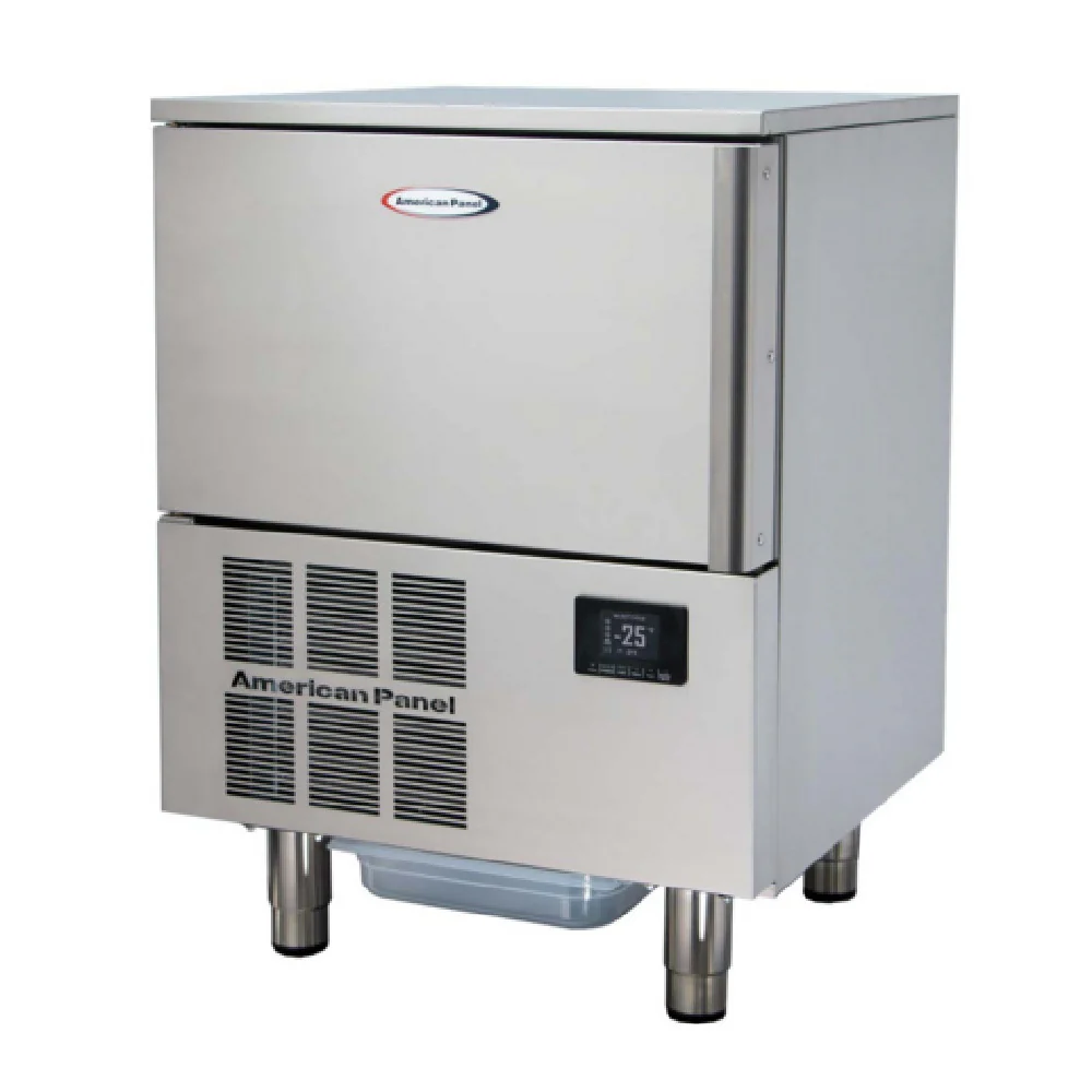 American Panel AP3BCF30-1-P 25 Inch Blast Chiller Freezer Undercounter Stainless Steel with Food Probe American Panel AP3BCF30-1-P 25 Inch Blast Chiller Freezer Undercounter Stainless Steel with Food Probe