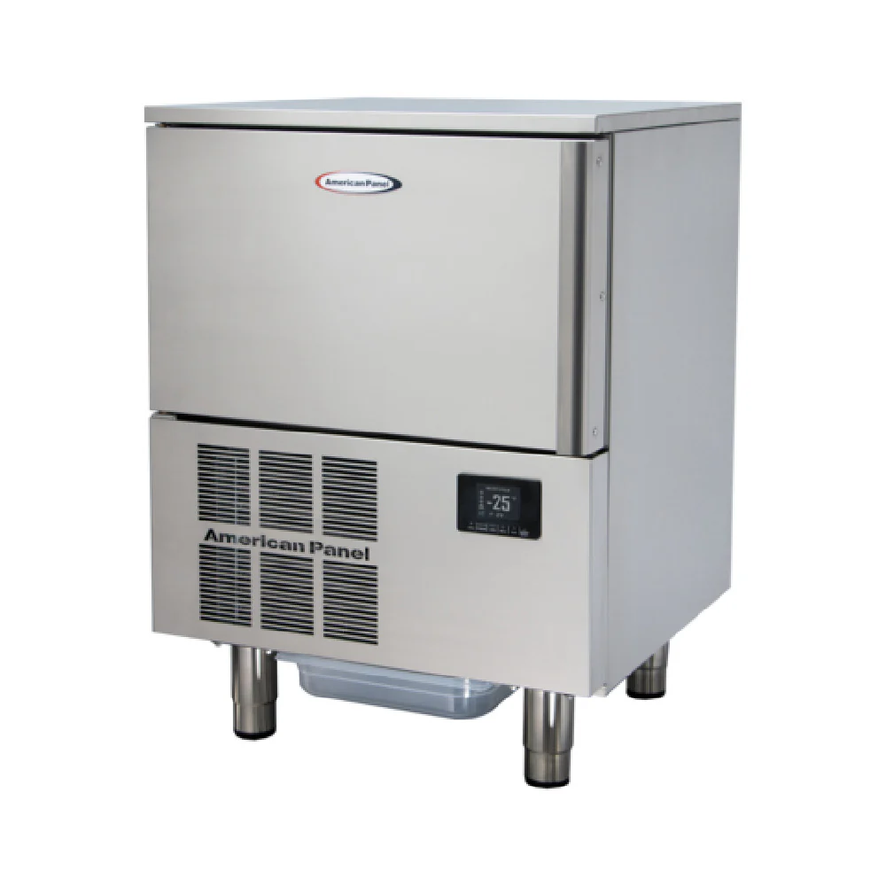 American Panel AP3BCF30-1-P 25 Inch Blast Chiller Freezer Undercounter Stainless Steel with Food Probe American Panel AP3BCF30-1-P 25 Inch Blast Chiller Freezer Undercounter Stainless Steel with Food Probe