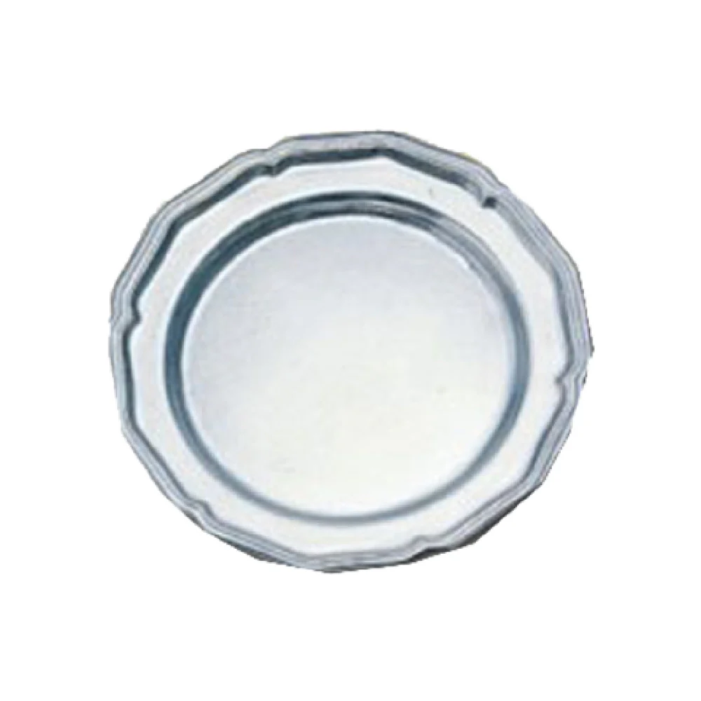 Bon Chef 1032PWHT 7 Inch Bread and Butter Plate Aluminum Ceramic-look Sandstone Pearl White Bon Chef 1032PWHT 7 Inch Bread and Butter Plate Aluminum Ceramic-look Sandstone Pearl White