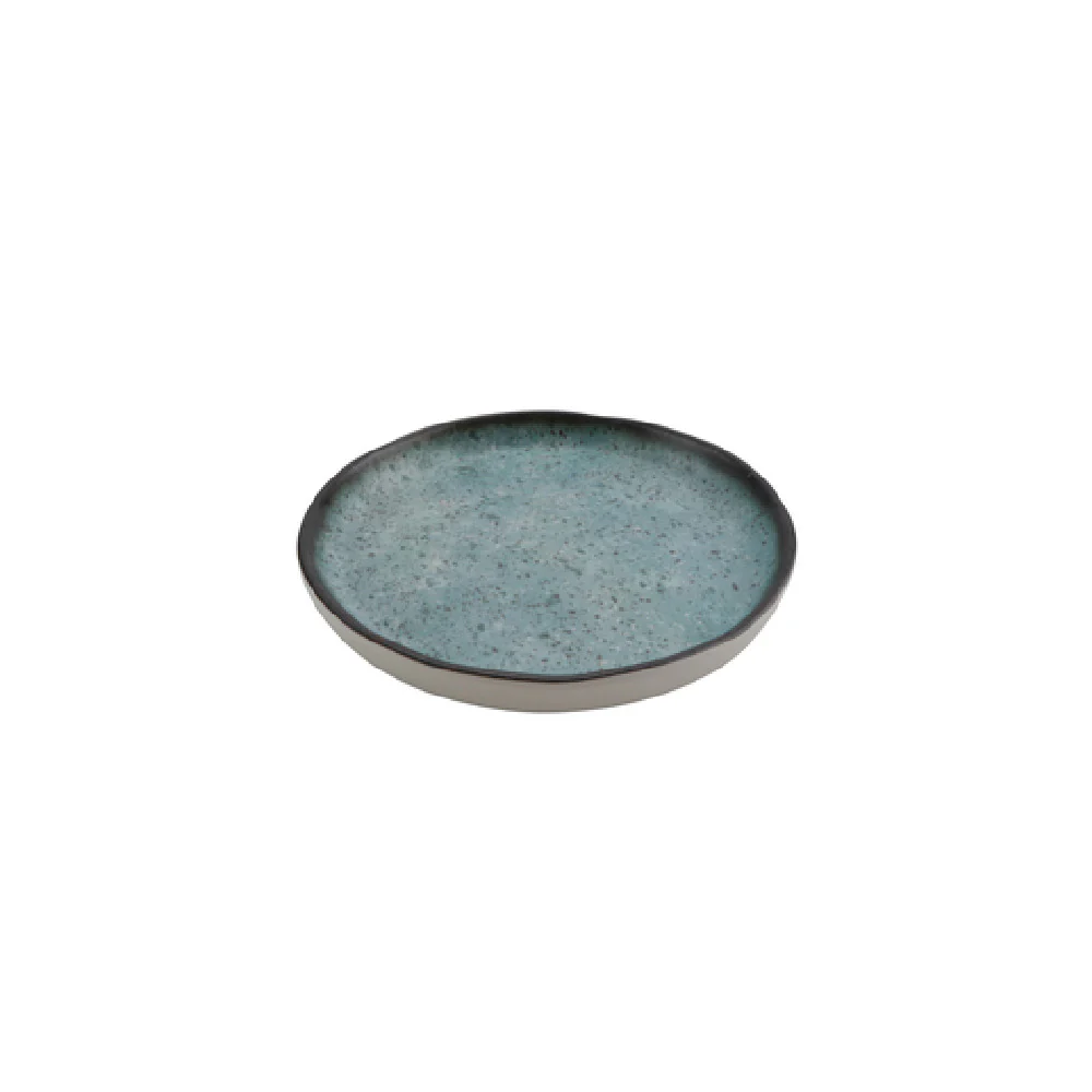 GET Enterprises 20013-REB 6 Inch Diameter Round Plate Melamine Robin's Egg Blue GET Enterprises 20013-REB 6 Inch Diameter Round Plate Melamine Robin's Egg Blue