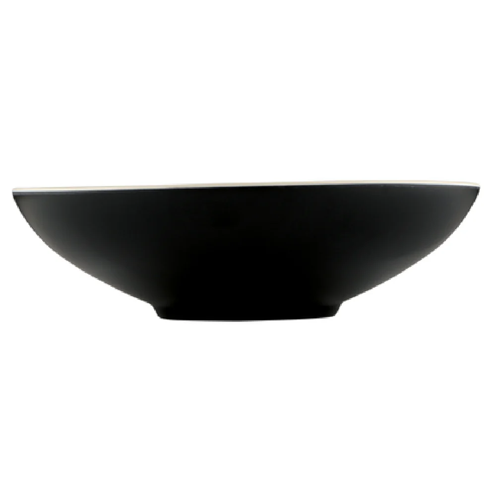 GET Enterprises JW92T-ES 44 Oz Bowl Round BPA Free Melamine Sand and Ebony GET Enterprises JW92T-ES 44 Oz Bowl Round BPA Free Melamine Sand and Ebony
