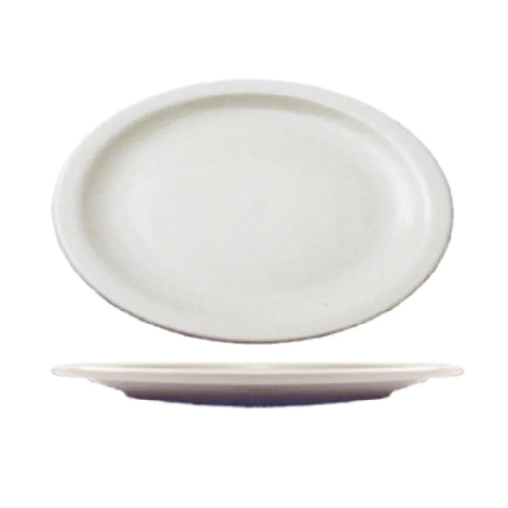 International Tableware BR-13 11-1/2 Inch Oval Platter Narrow Rim Porcelain Lead Free International Tableware BR-13 11-1/2 Inch Oval Platter Narrow Rim Porcelain Lead Free