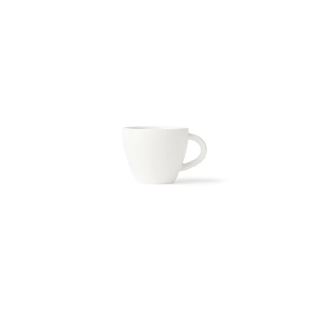Browne Foodservice 5630175 80ml Cup Vitrified High Alumina Porcelain White