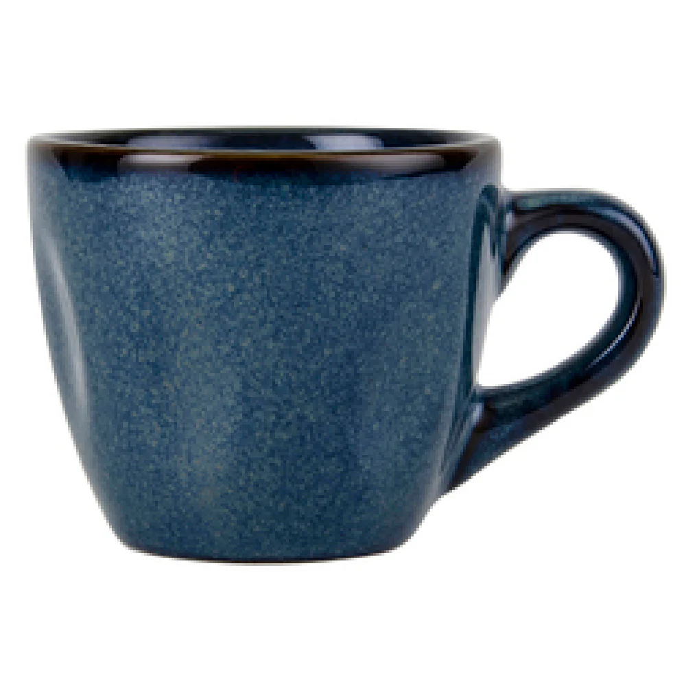 Tuxton GAN-085 3-1/2 Oz Espresso Cup Ceramic with Handle Night Sky