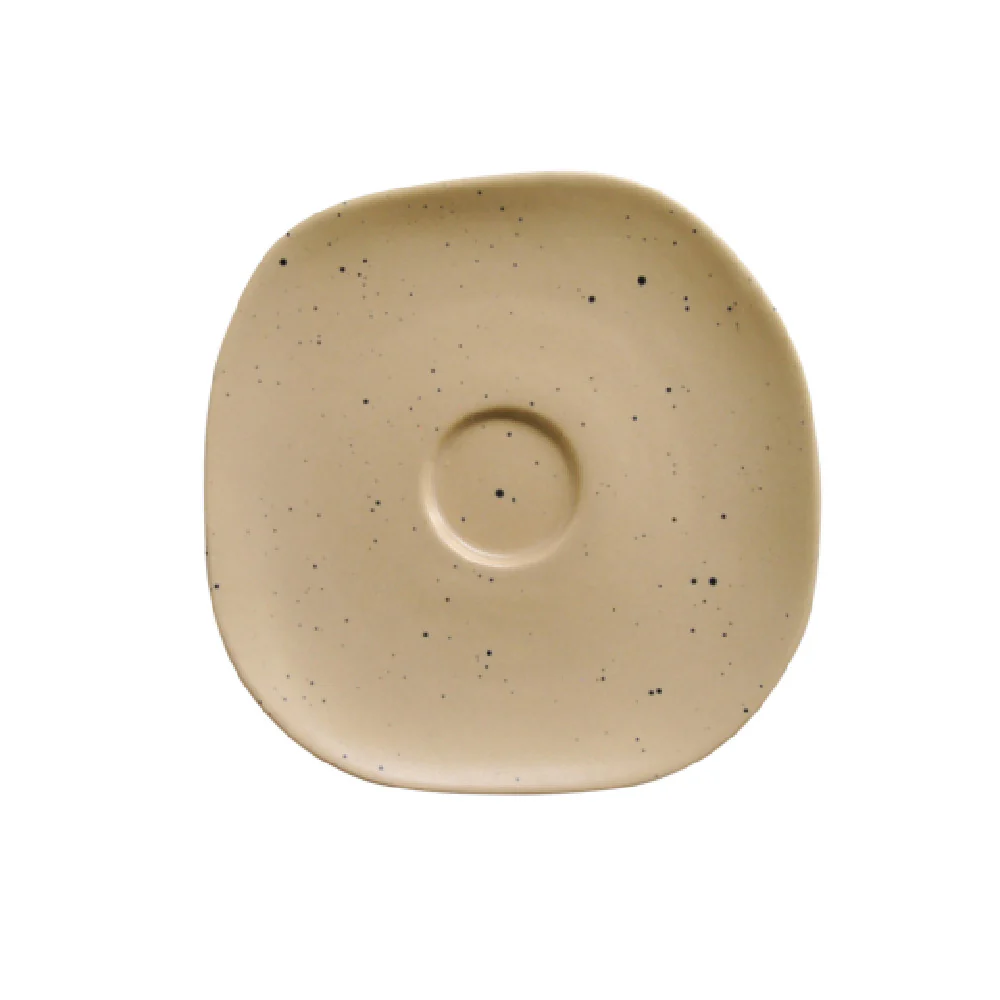 Steelite A84561 5.13 Inch Saucer Round Fully Vitrified China Earth Sand Steelite A84561 5.13 Inch Saucer Round Fully Vitrified China Earth Sand