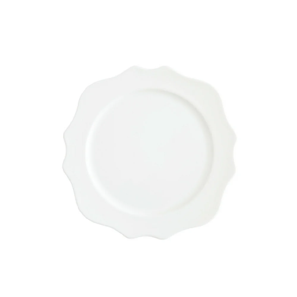 Fortessa RRP.TRIESTE.14 12.5 Inch White Charger Porcelain - 12 Packs