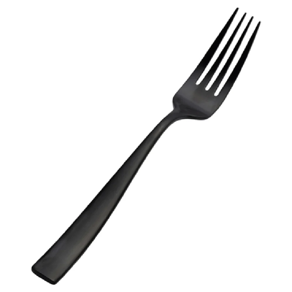 Bon Chef S3017BM 8-3/8 Inch PVD Coated Black Matte Finish Dinner Fork Stainless Steel
