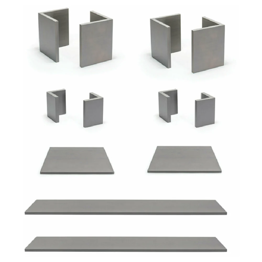 FOH BST041MUM28 Buffet Essentials Bamboo Smoke Bamboo On Smoke Includes Two BHO062GYB20 9