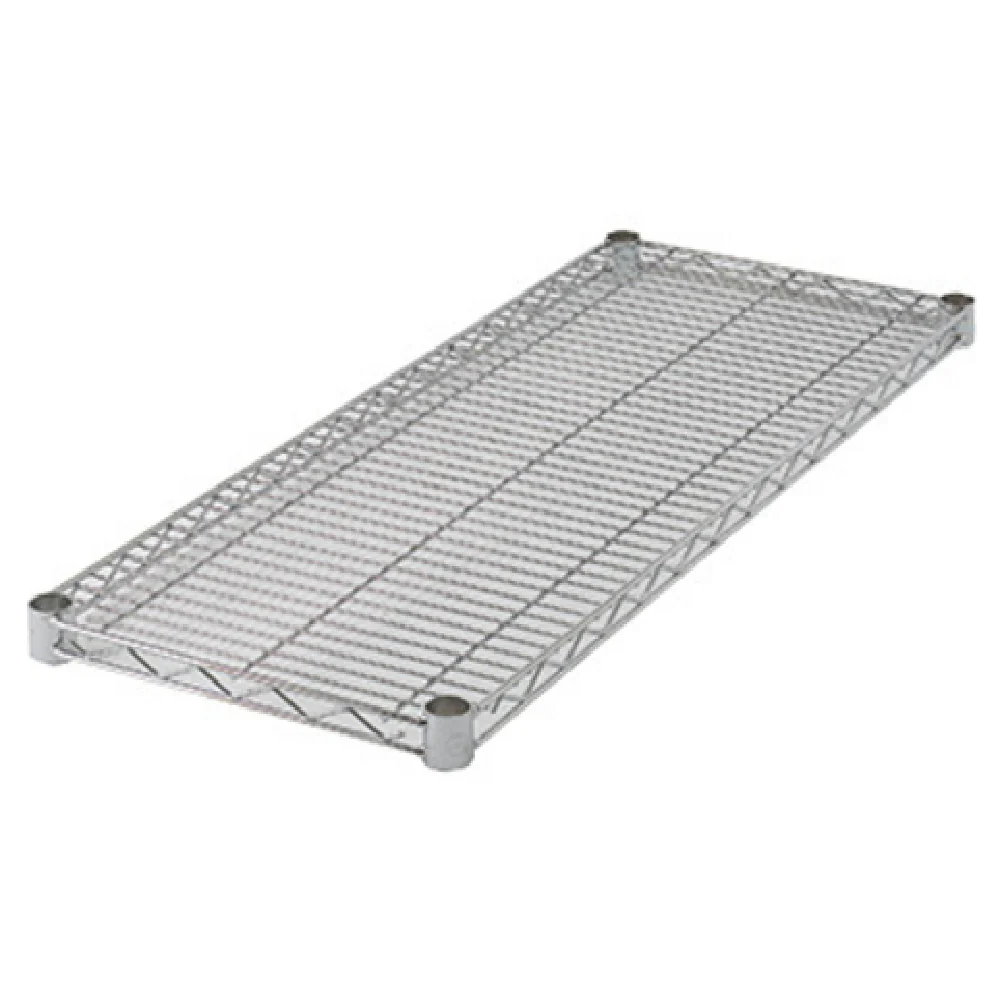 Winco VC-1872 72 Inch Shelf Wire Chrome Plated NSF with Sleeve Clips