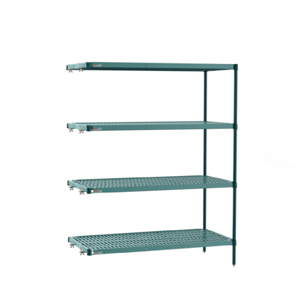 Metro PR-182474K3-A-4 18 Inch with Four Corrosion Resistant Shelves Green Steel Metro PR-182474K3-A-4 18 Inch with Four Corrosion Resistant Shelves Green Steel