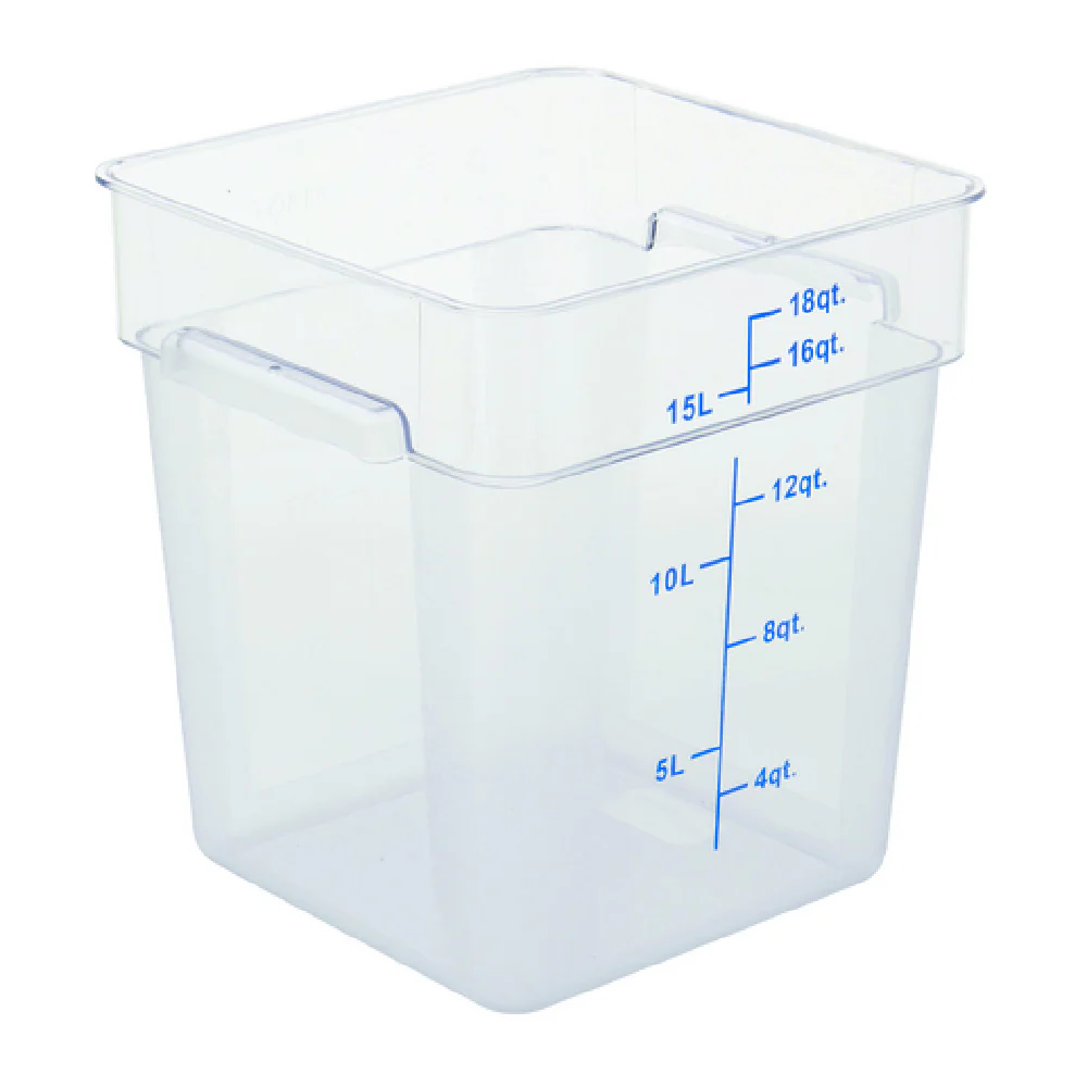 Hubert 58725 Hubert® Food Storage Container 11-13/100