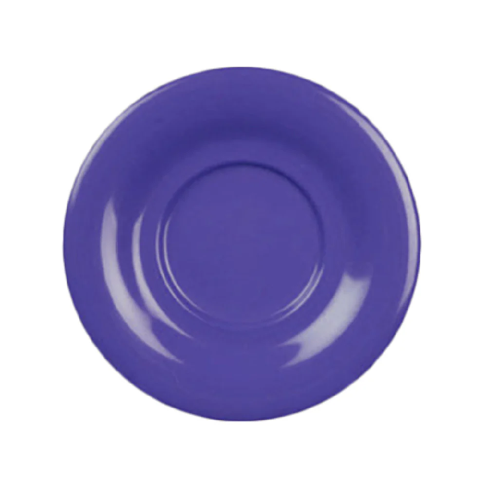 Thunder Group CR9108BU 5-1/2 Inch Diameter Purple Break-resistant Melamine Saucer