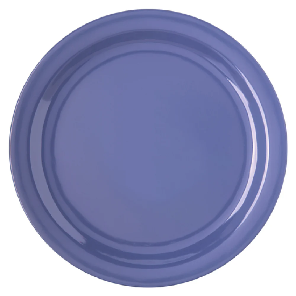 Carlisle 4350014 10 Inch Dinner Plate Reinforced Rim Stackable Blue Melamine Carlisle 4350014 10 Inch Dinner Plate Reinforced Rim Stackable Blue Melamine
