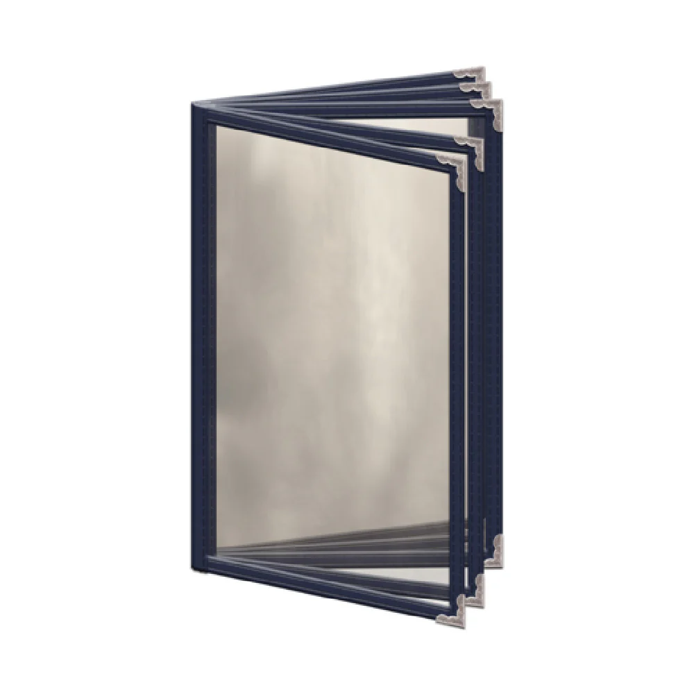 Risch TE-10V 5.5X8.5 Menu Cover 5-1/2 Inch x 8-1/2 Inch Vinyl Deluxe with Decorative Corners Risch TE-10V 5.5X8.5 Menu Cover 5-1/2 Inch x 8-1/2 Inch Vinyl Deluxe with Decorative Corners